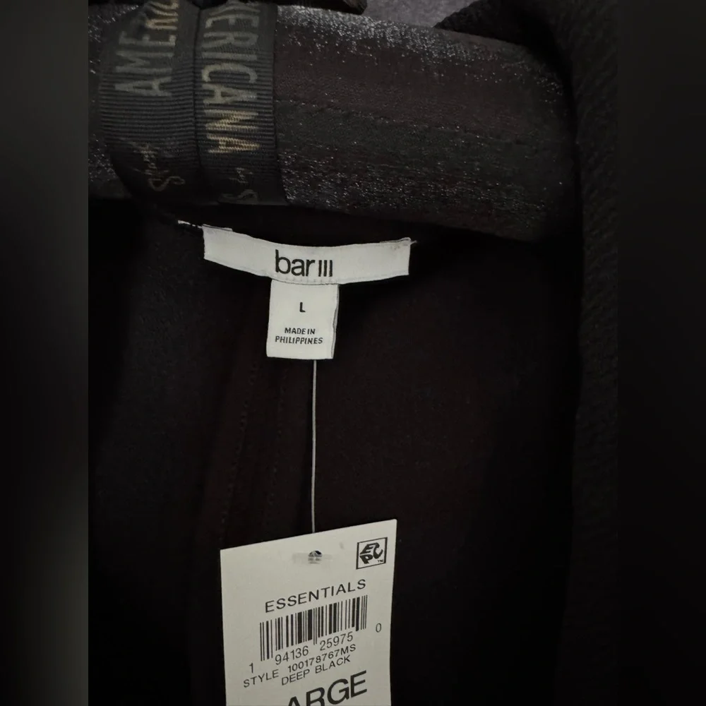 Bar III Deep Black Blazer - Picture 3 of 4